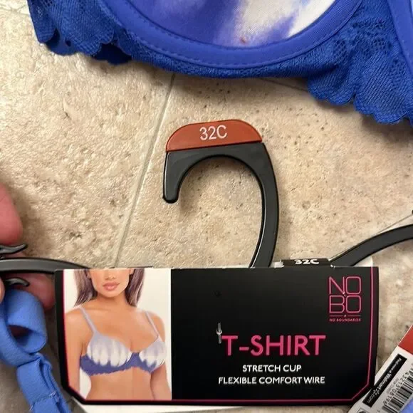 Women’s 32c Blue Bras - Picture 2 of 2